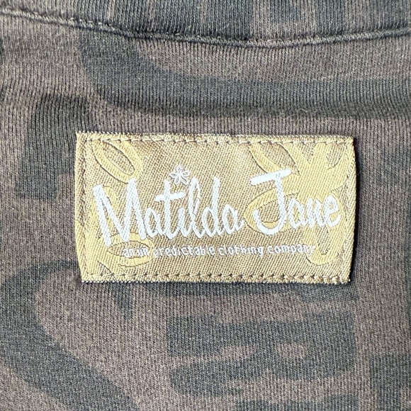 Matilda Jane Sweatshirt Women's Medium Full Zip Athletic Casual Wear Thumb Holes - Picture 14 of 16